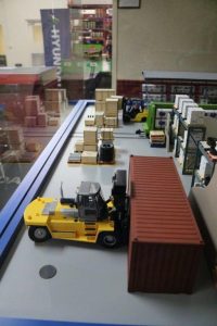 Forklift Diorama