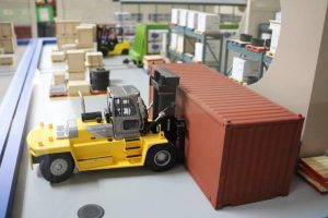 Forklift Diorama