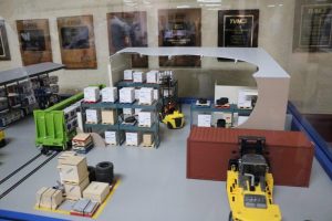 Forklift Diorama