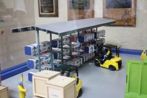 Forklift Diorama