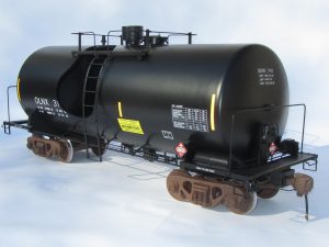 railroad tank car model